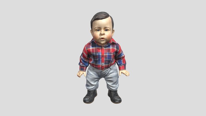 Plaid Adventure 3D Model