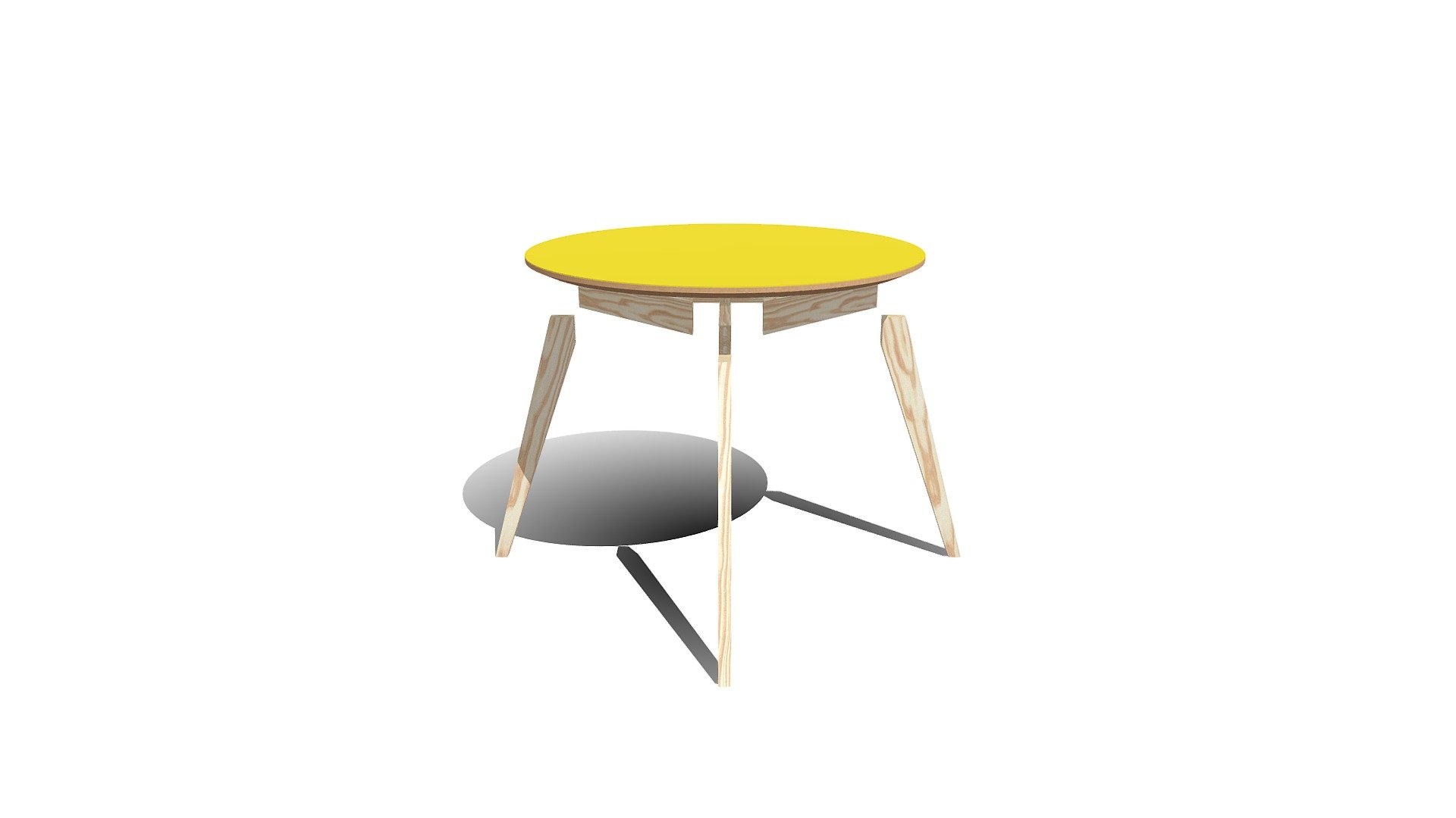 Table Circulaire - Vue en éclaté