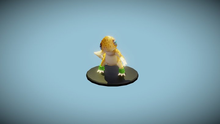 Character Assessment - Leopard Gecko, Alex Braun 3D Model