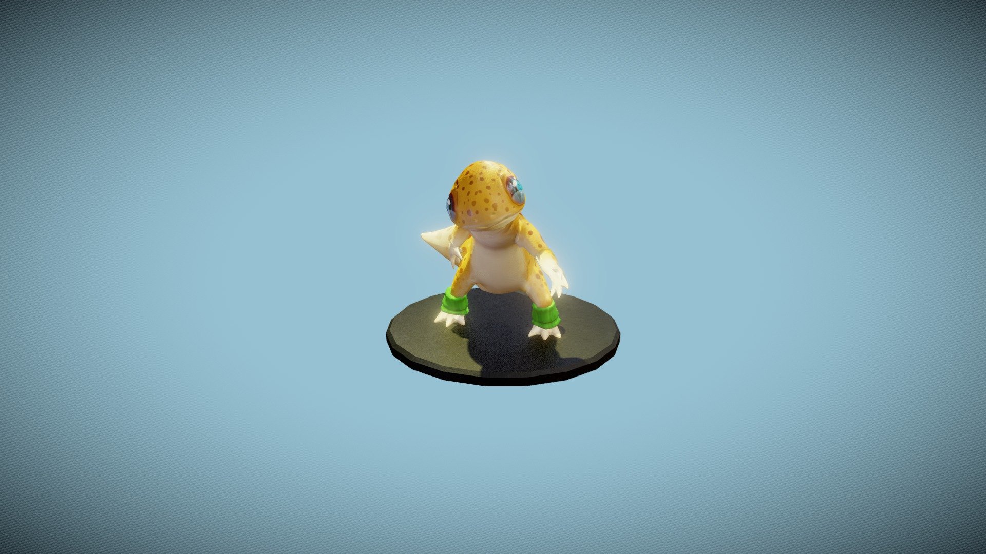 Character Assessment - Leopard Gecko, Alex Braun - 3D model by ...