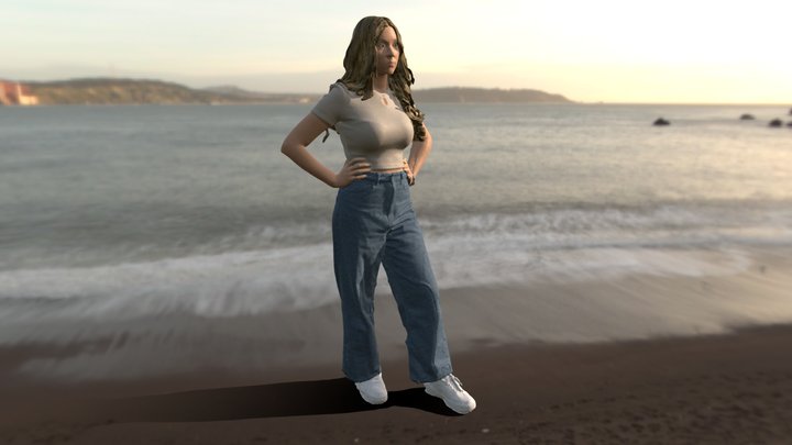 Iida Scan Textured 3D Model