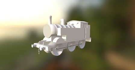 Thomas The Tank engine model for cities skylines 3D Model