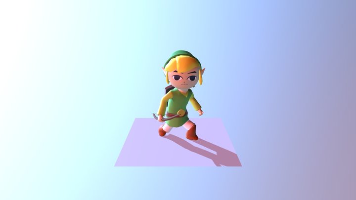 Zelda Aidel Skethcfap 3D Model