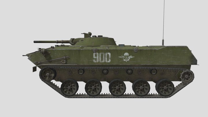 BMD-1 - USSR 3D Model