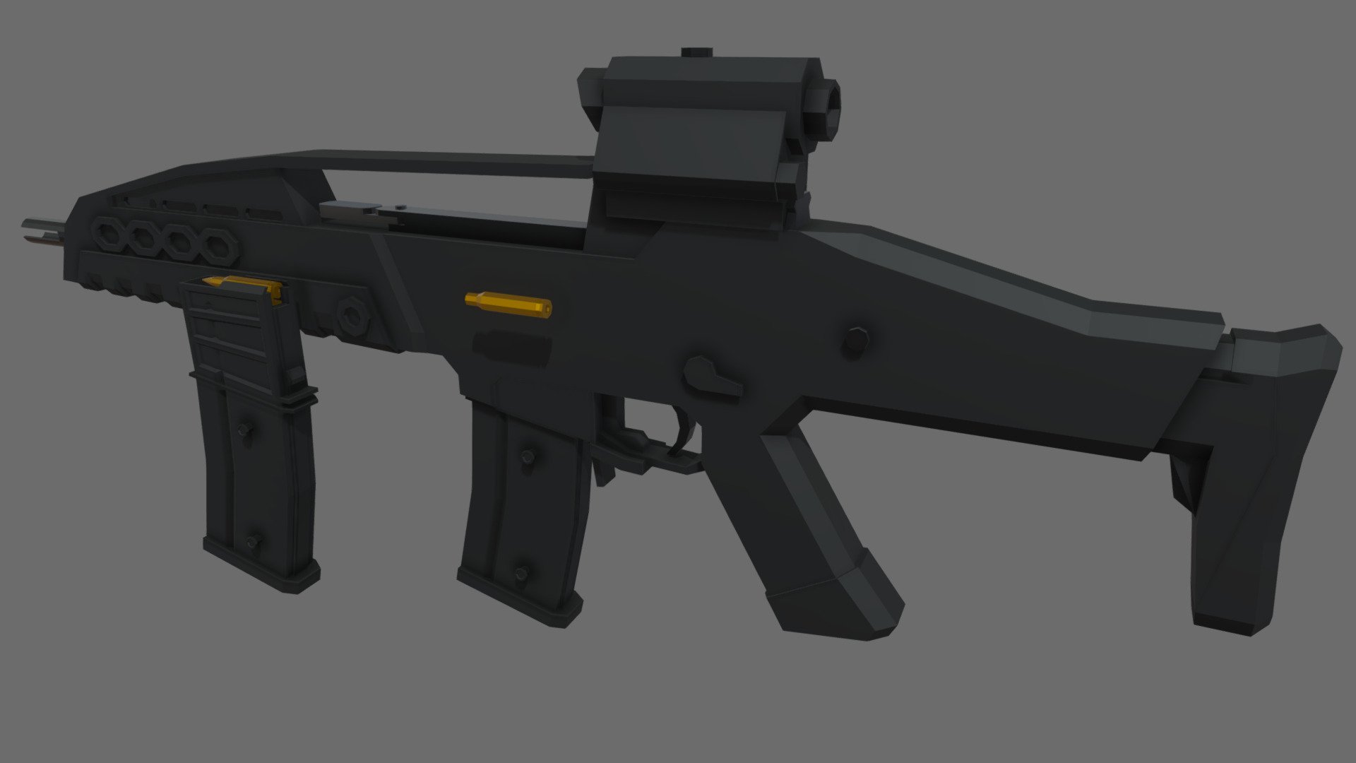 low-poly XM8 - Download Free 3D model by D_U (@DU1701) [ddff474 ...