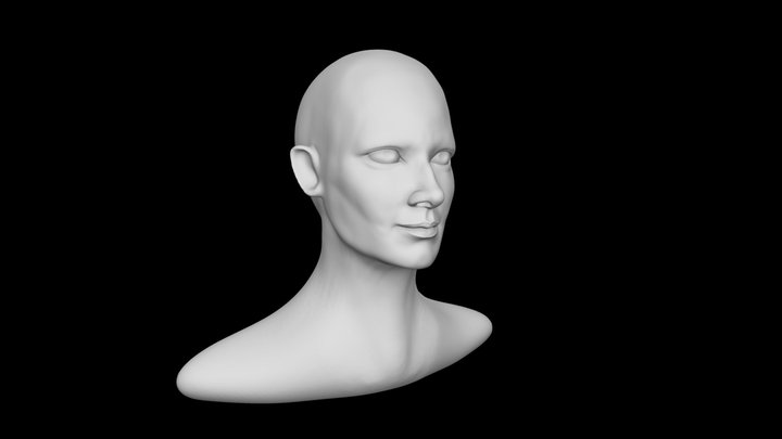 Face Sculpting Practice 3D Model