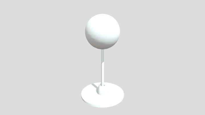 bedside lamp 3D Model