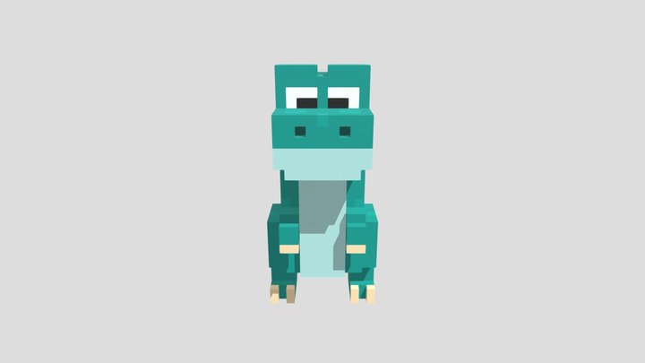 Vox Dinosaur 3D Model