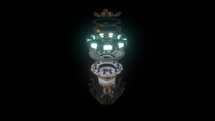 Arc Reactor Parts – Free 3D Model STL