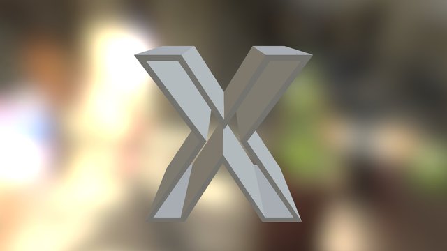 simple x 4 3D Model