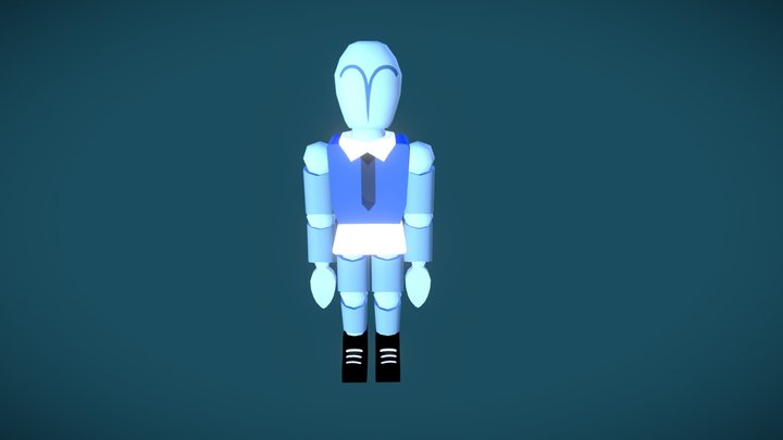 Business Beef Player 3D Model