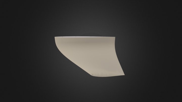 Scimitar Winglet Left 3D Model