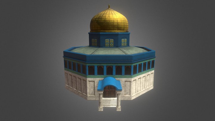Mosque Design for project "Muslim Toys" 3D Model