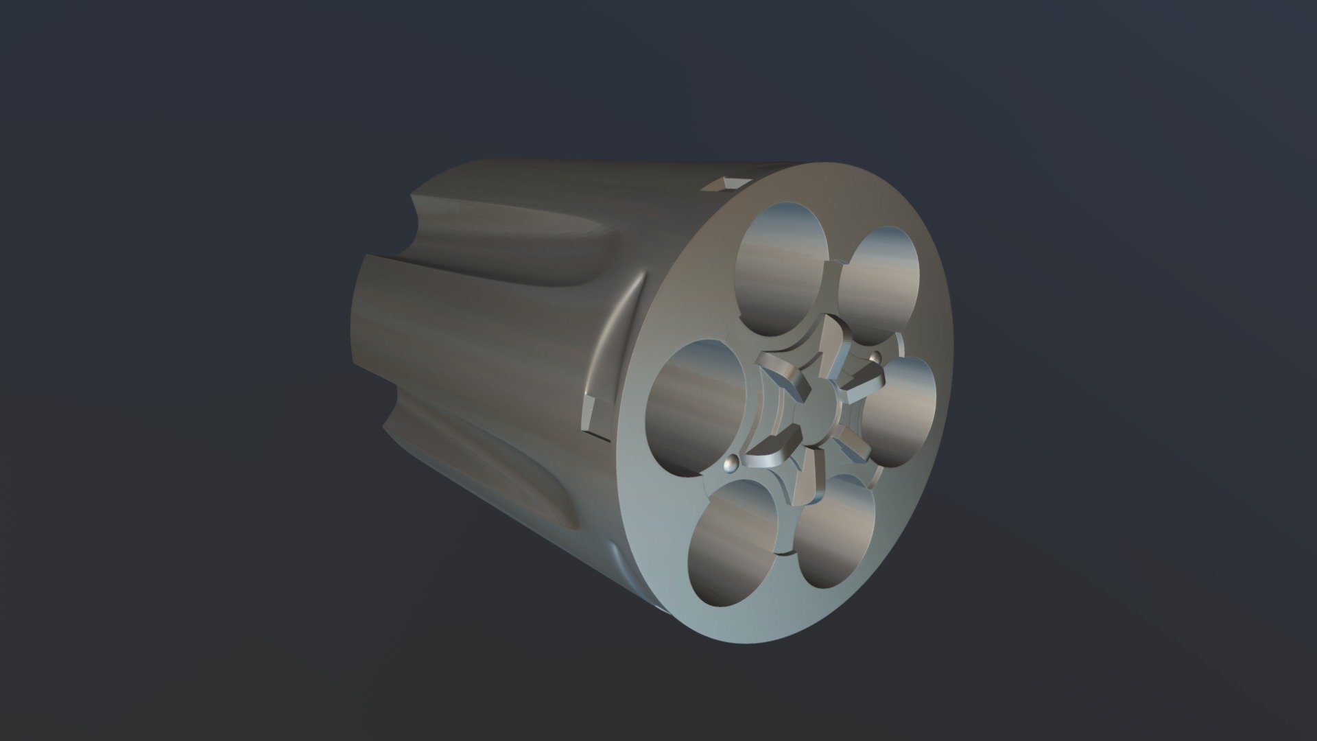 Revolver - 3D model by LeonardoAM [de01997] - Sketchfab