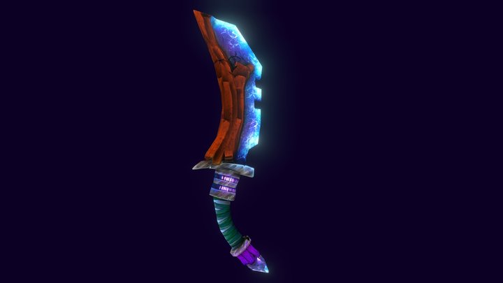 Mythical Dagger 3D Model