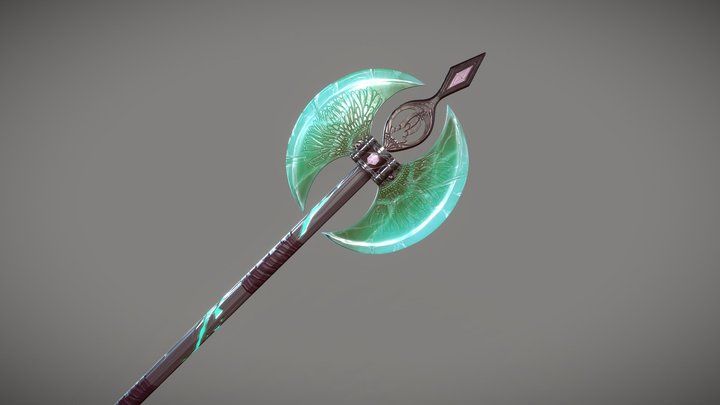 Double Axe 3d Models Sketchfab