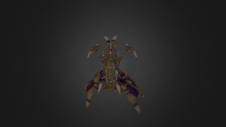 Zerg Queen 3D Model