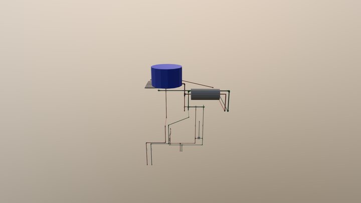 Hidráulico 3D Model