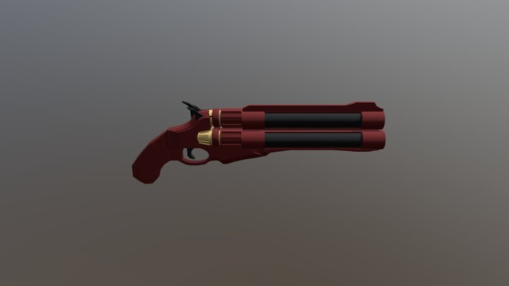 Revolver Design 3D Model
