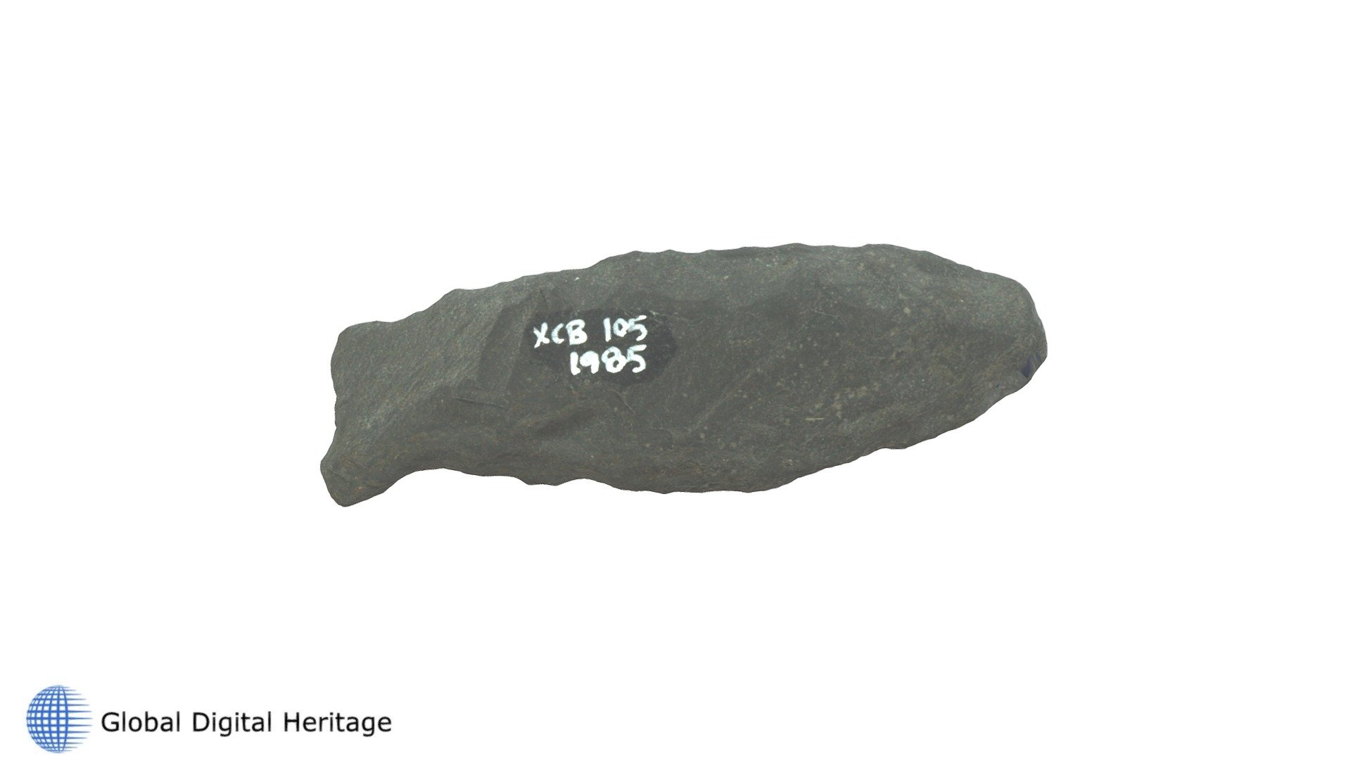 Hafted Knife. XCB-105-1985