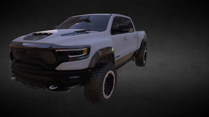 Dodge RAM TRX Sandblast Edition 3D Model