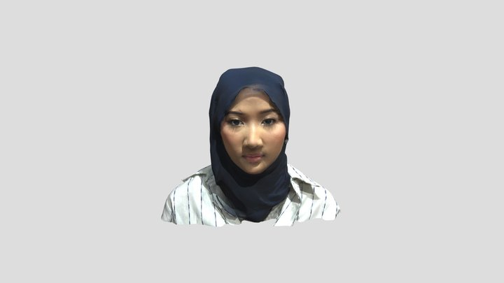 Qila’s head 3D Model