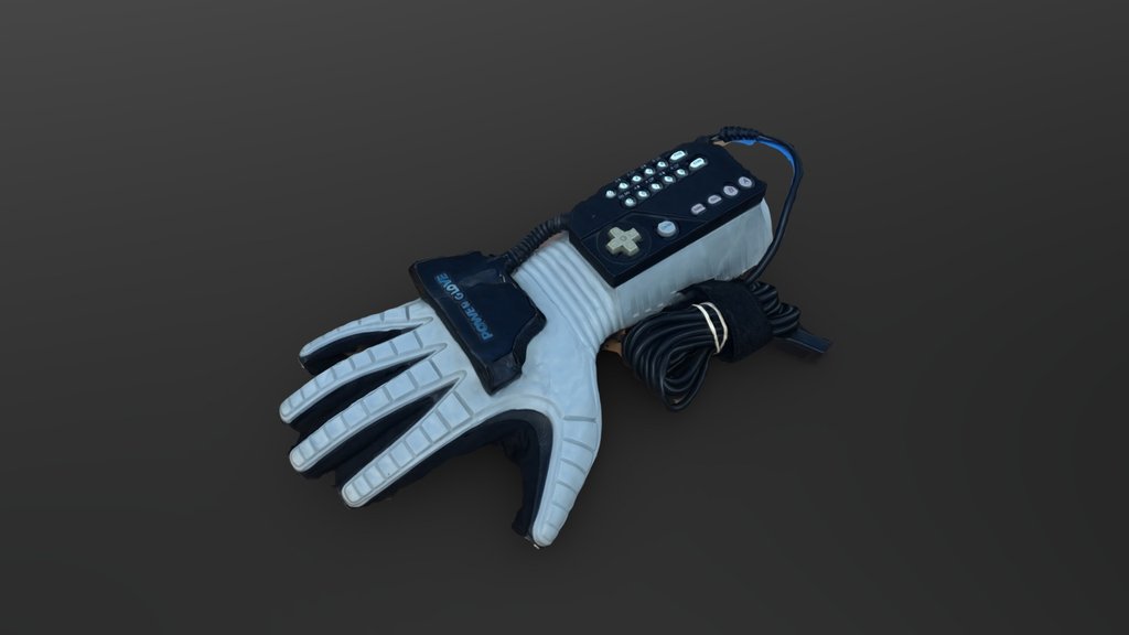 Nintendo Power Glove NES (photogrammetry)
