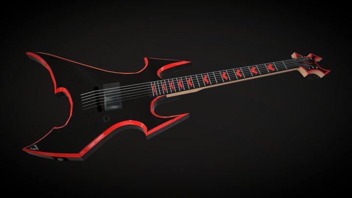 BC Rich Avenge SOB 3D Model