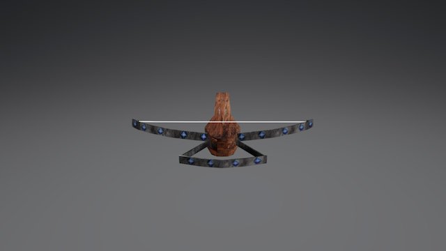 Crossbow - Realistic 3D Model