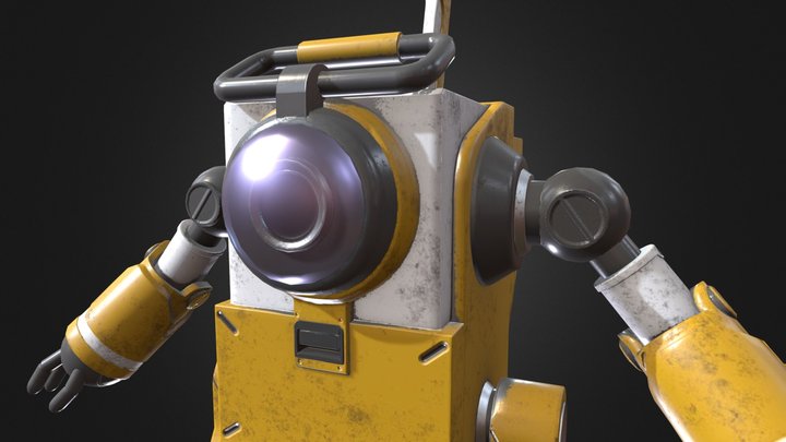 Droid_GameRes 3D Model