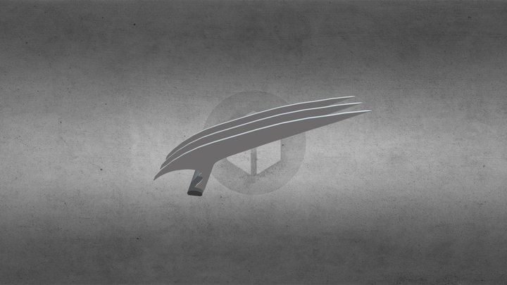 Wolverine Claws( X Men) 3D Model