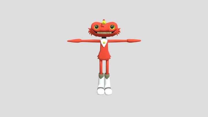 hushfluffles v2 final space 3D Model