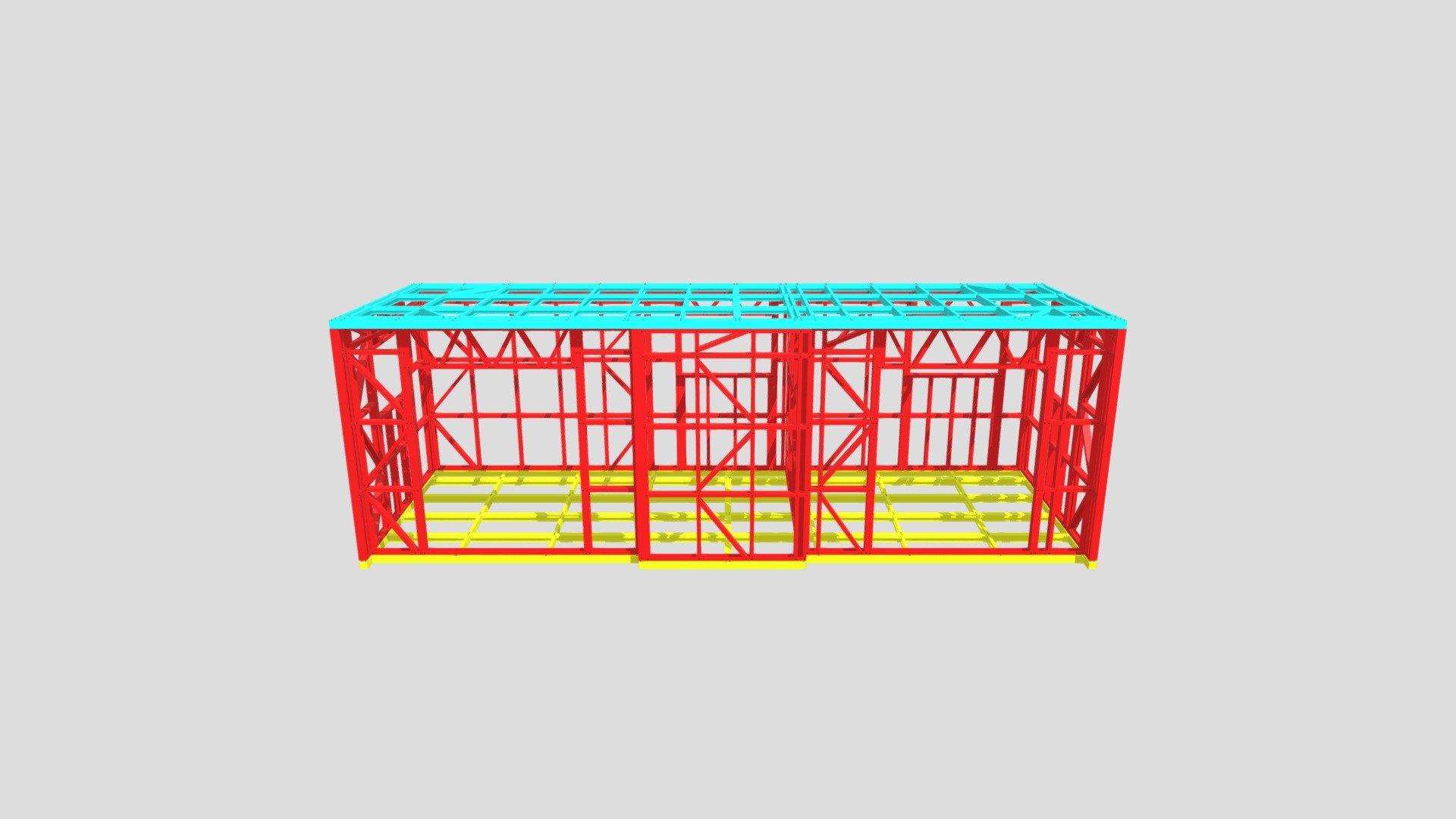 PWalker - Lewis Cabana 2.88m x 8.4m R1 - Download Free 3D model by ...