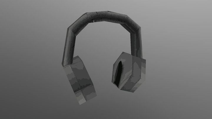 PSX Headphones 3D Model