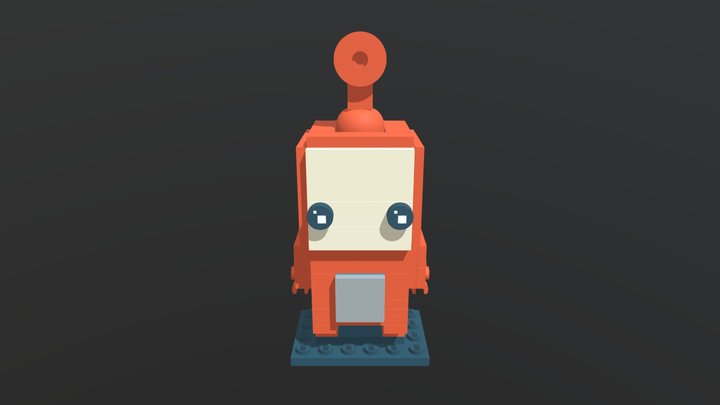 Po from Teletubbies 3D Model