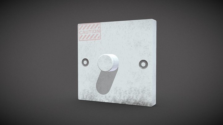 Light switch 3D Model