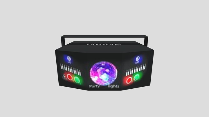 Laser party lighting 3D Model