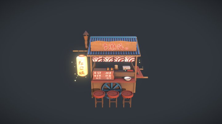 takoyakicart_test 3D Model