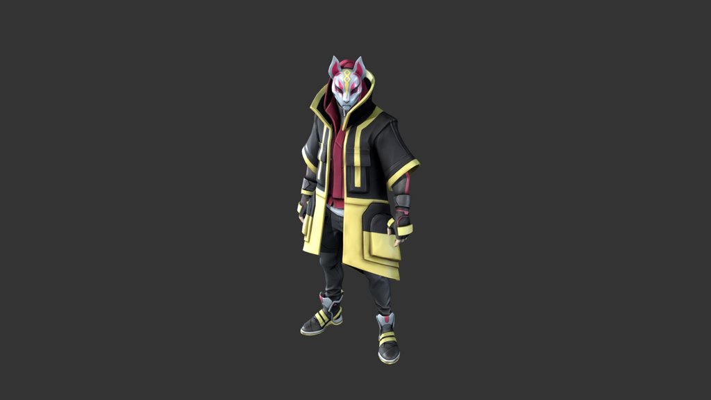 Drift Unlockable Styles A 3d Model Collection By Fortnite - roblox fortnite drift skin printables