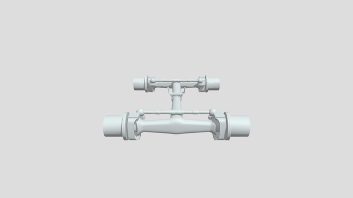 Tractor Suspension (first pass) 3D Model