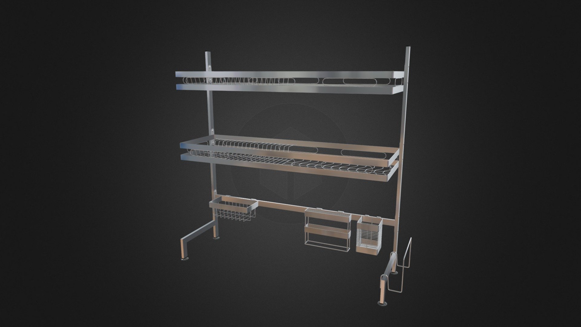 Giá bát inox -  bowl rack
