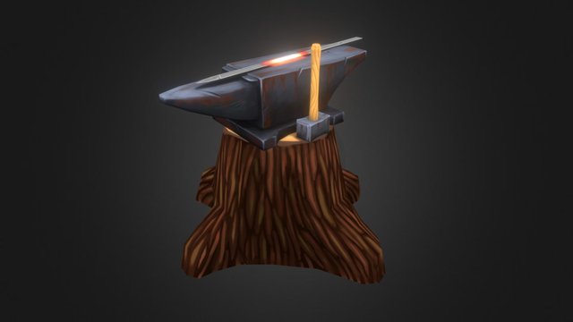 Blacksmith Tools 3D Model