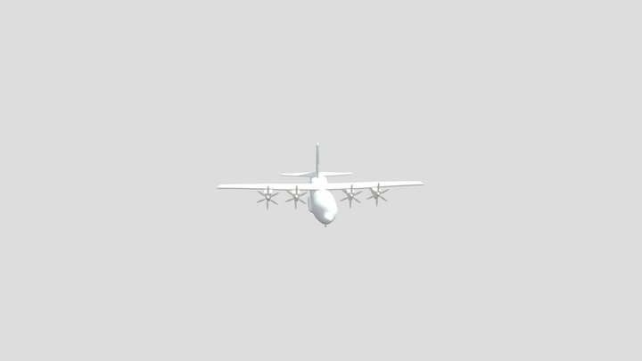 c 130 3D Model