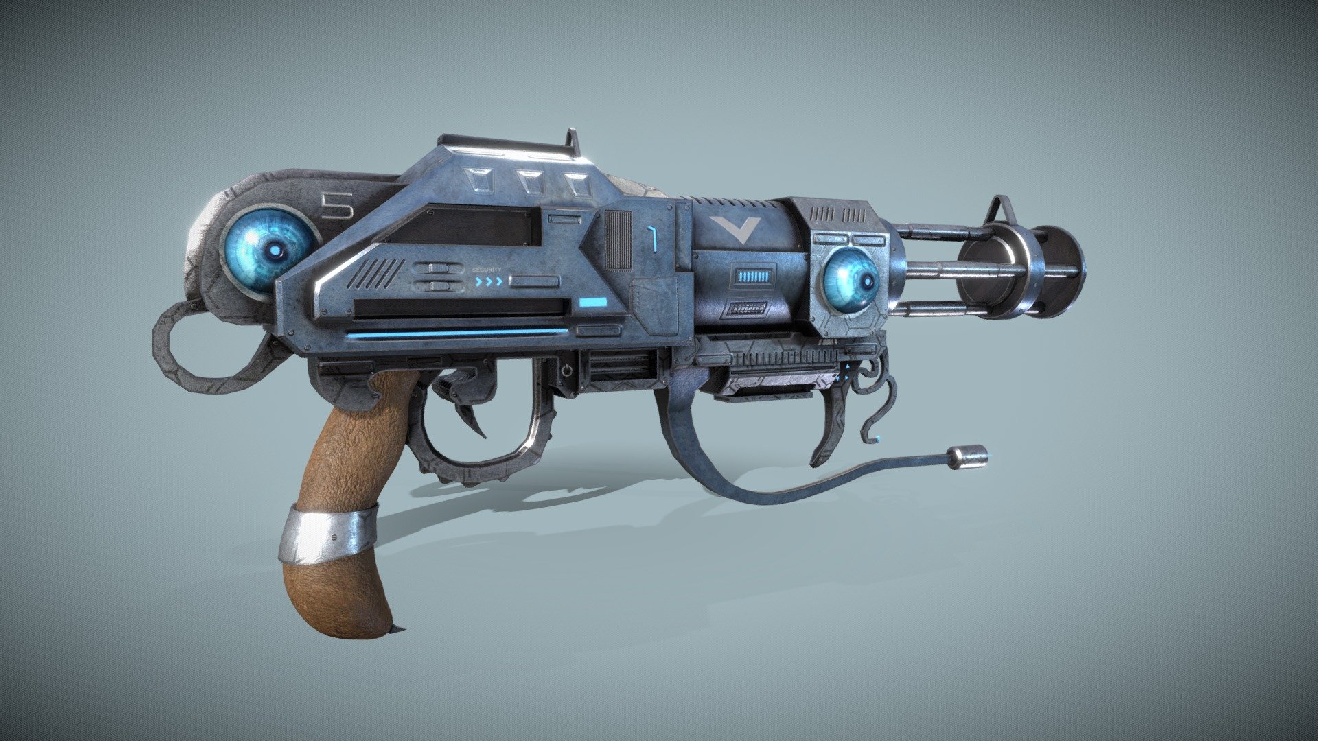 Eye Pistol - Buy Royalty Free 3D model by SnowyTrain [de0d942 ...