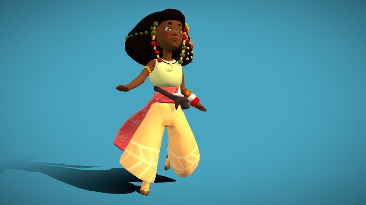 Ni No Kuni Character Design 3D Model