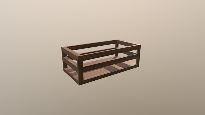 Small Crate 3D Model