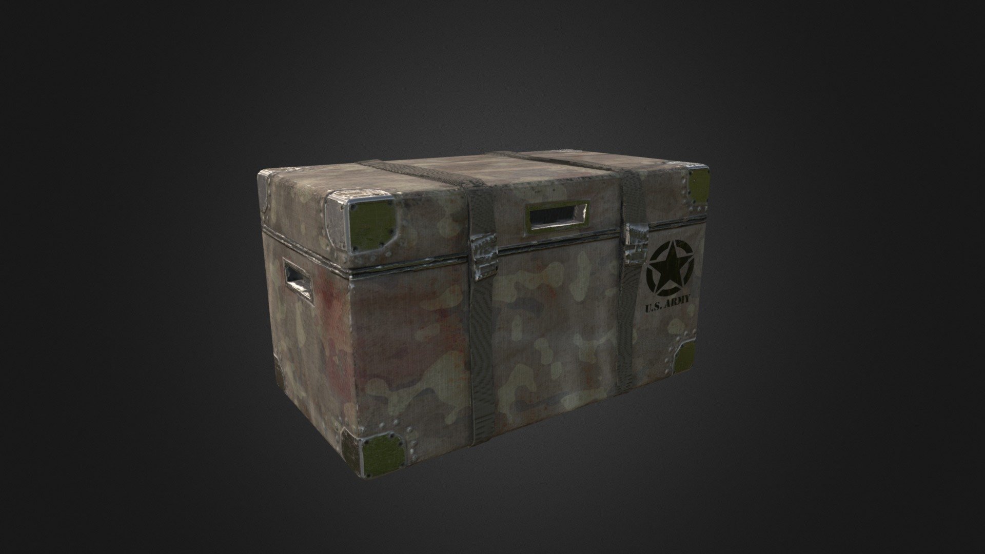 Military Crate - 3D model by SimonJEdwards3D [de0e569] - Sketchfab