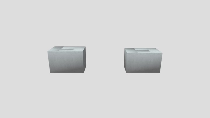 box obj 3D Model
