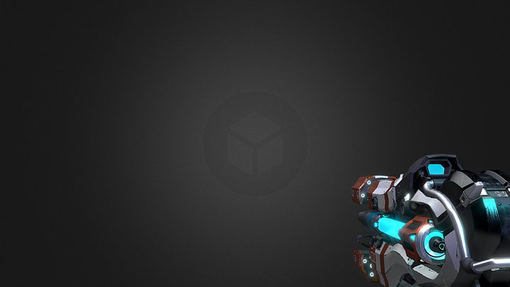 Charge Amplifier 3D Model