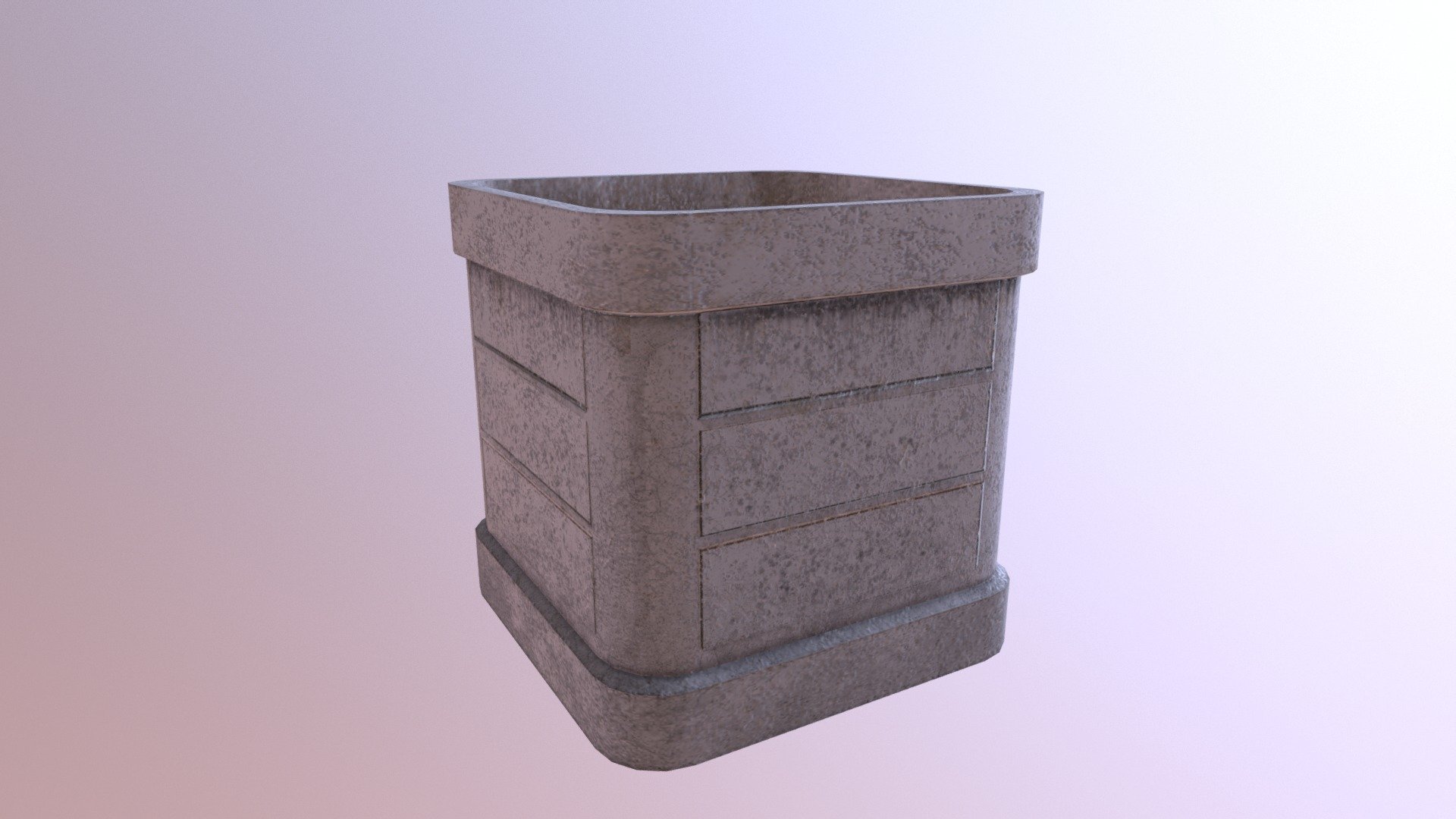 Aftermath VR Concrete Vase 2